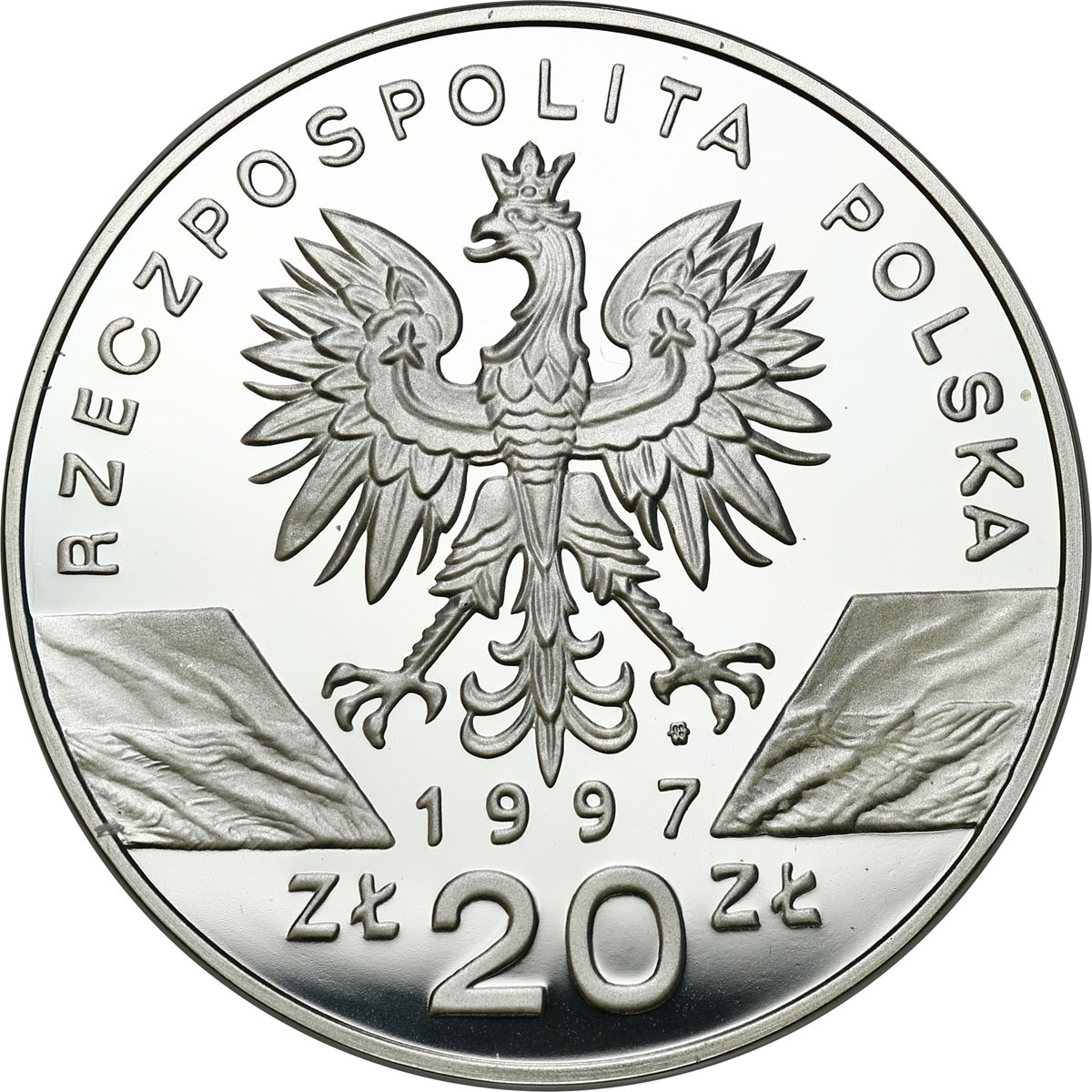 III RP. 20 złotych 1997 Jelonek Rogacz